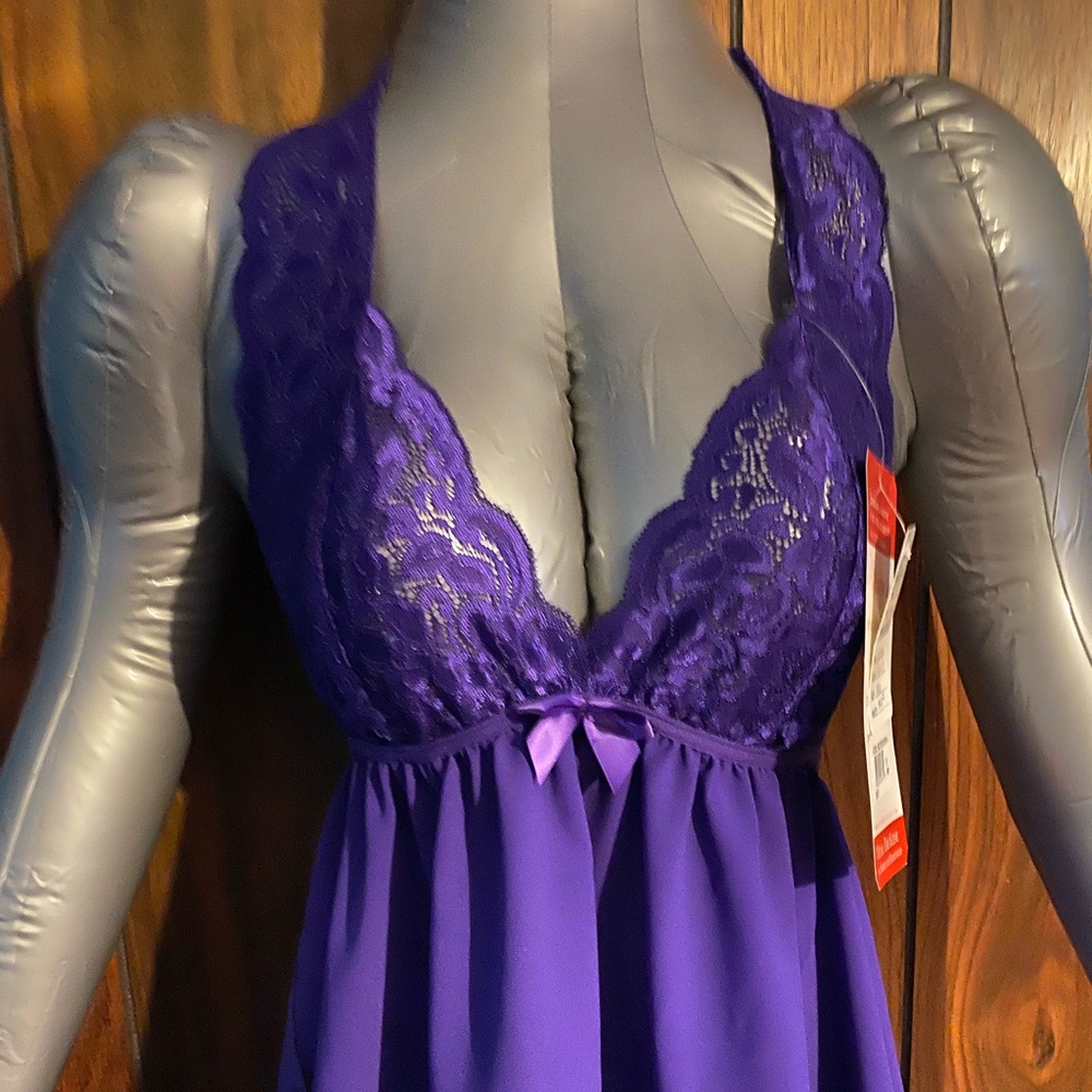 2 pc Purple Chemise